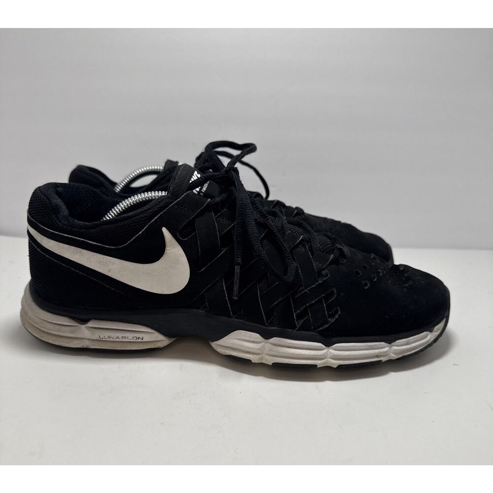 Nike Men’s Lunar Fingertrap TR 898066-001 Black & White Running Shoes Size 11